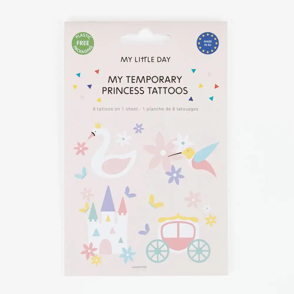 Tatuajes princesa - 8ud