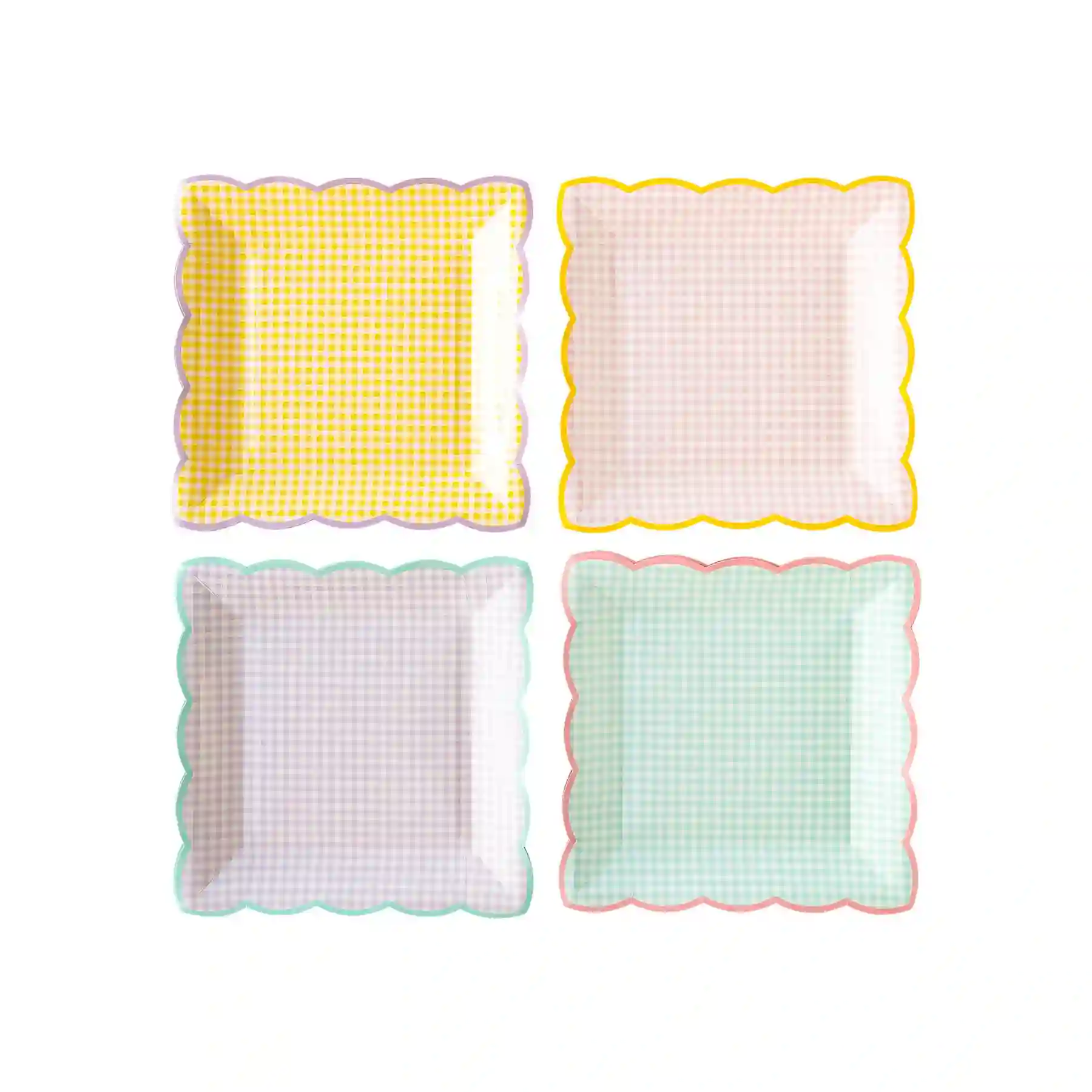 PLATOS VICHY PASTEL - 8UD