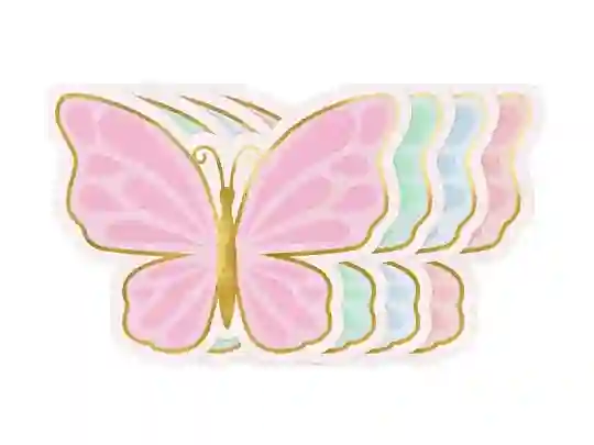 SERVILLETA MARIPOSA -12UD