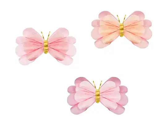 Mariposas Papel Seda -3UD