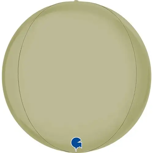 Globo Bola Metálica Verde Oliva Coon Helio