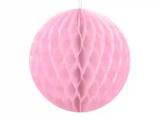 Bola Nido de Abeja Rosa