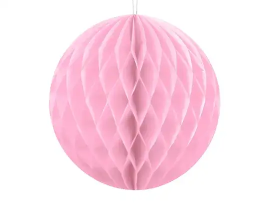 Bola Nido de Abeja Rosa