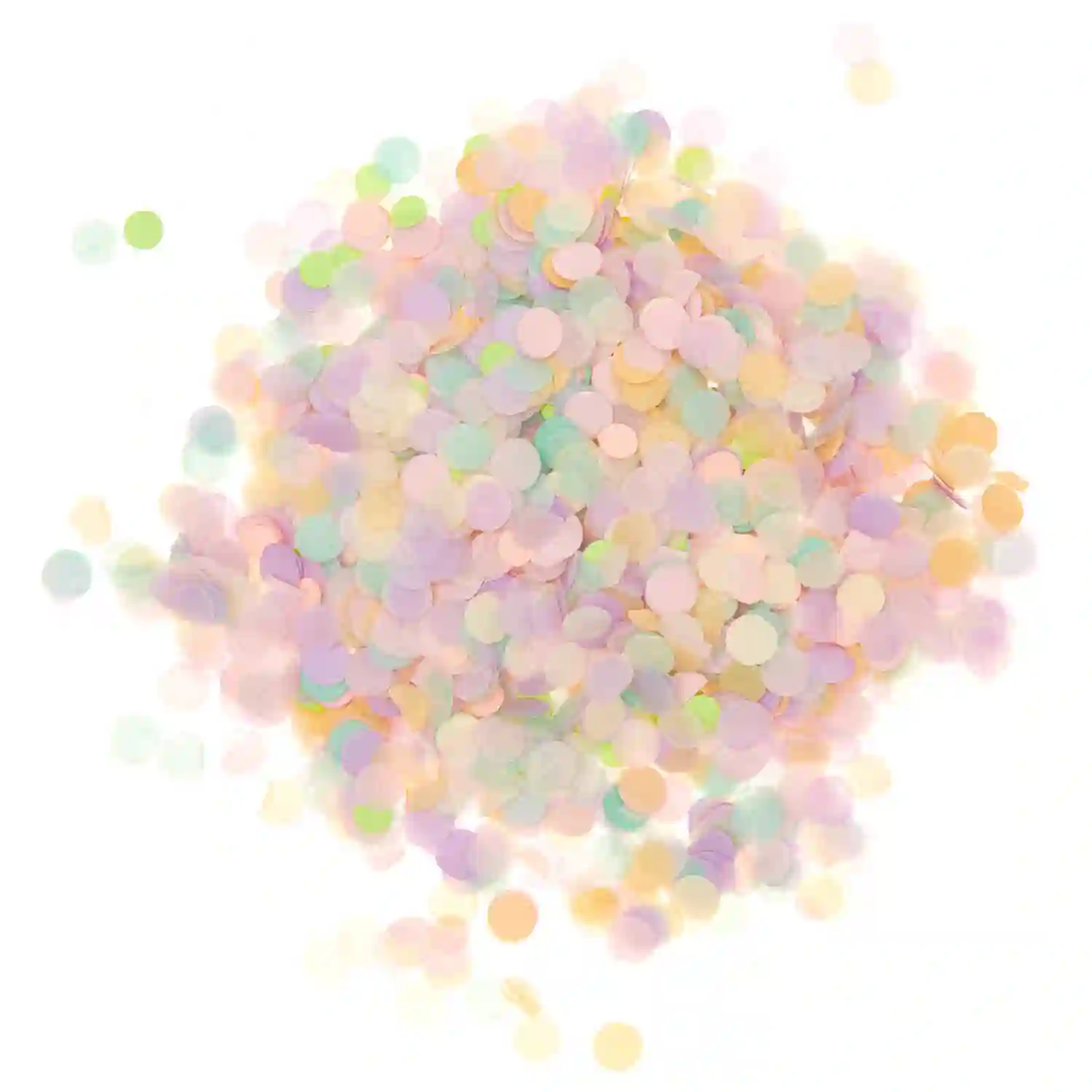 Confeti multicolor pastel