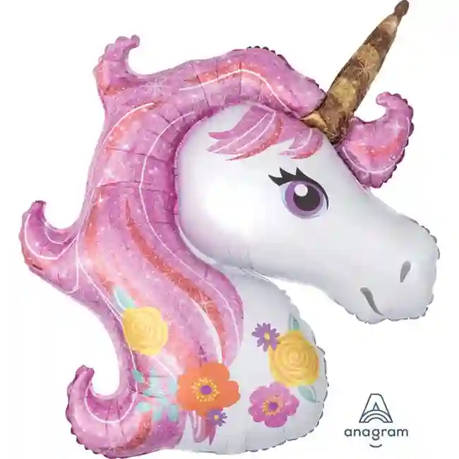 GLOBO UNICORNIO MAGICO CON HELIO