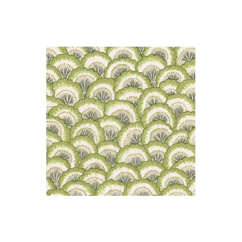 SERVILLETAS COCKTAIL SCALLOP GREEN - 20ud