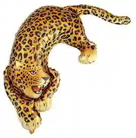 GLOBO LEOPARDO SALVAJE CON HELIO
