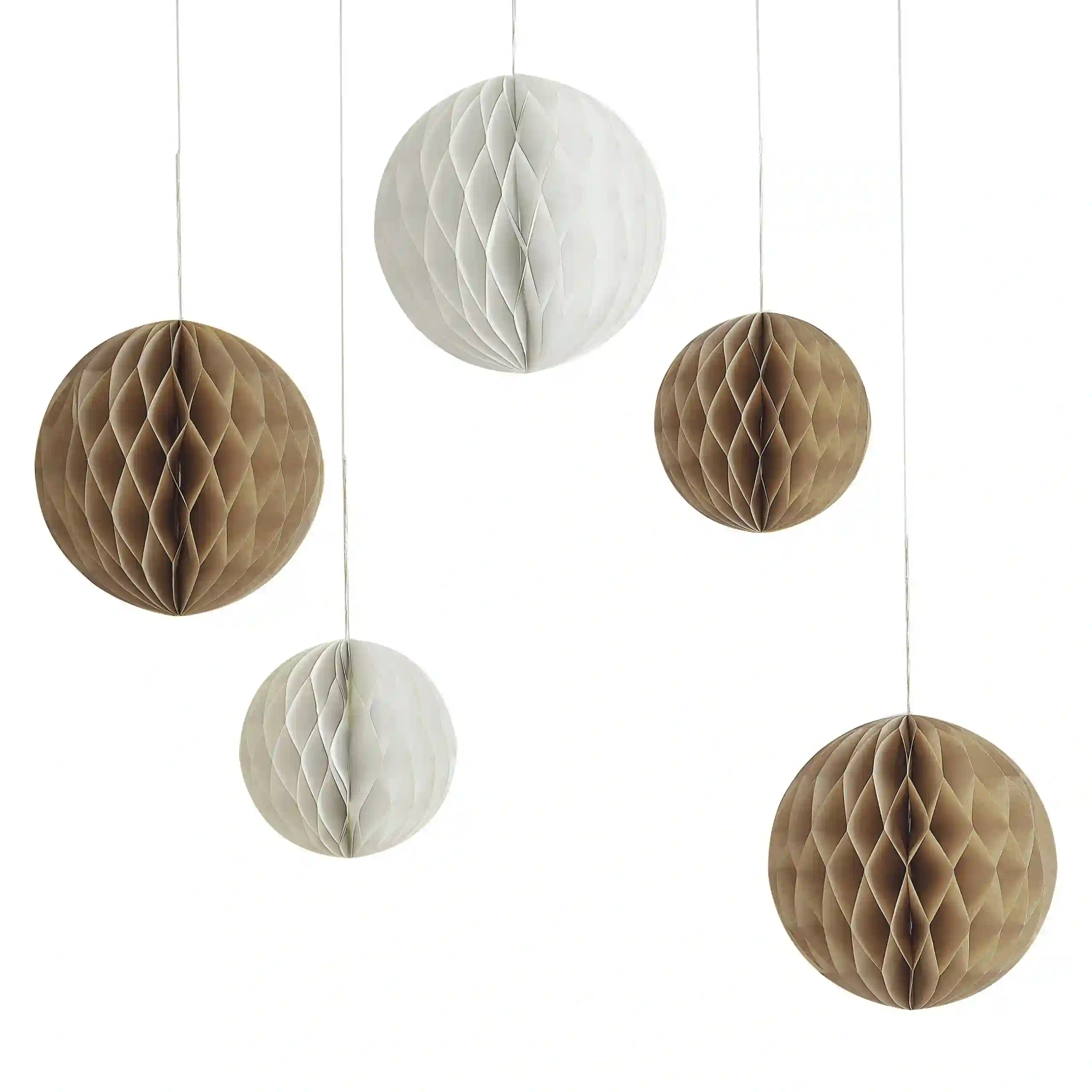 BOLAS NIDO DE ABEJA NEUTRAL - 5ud