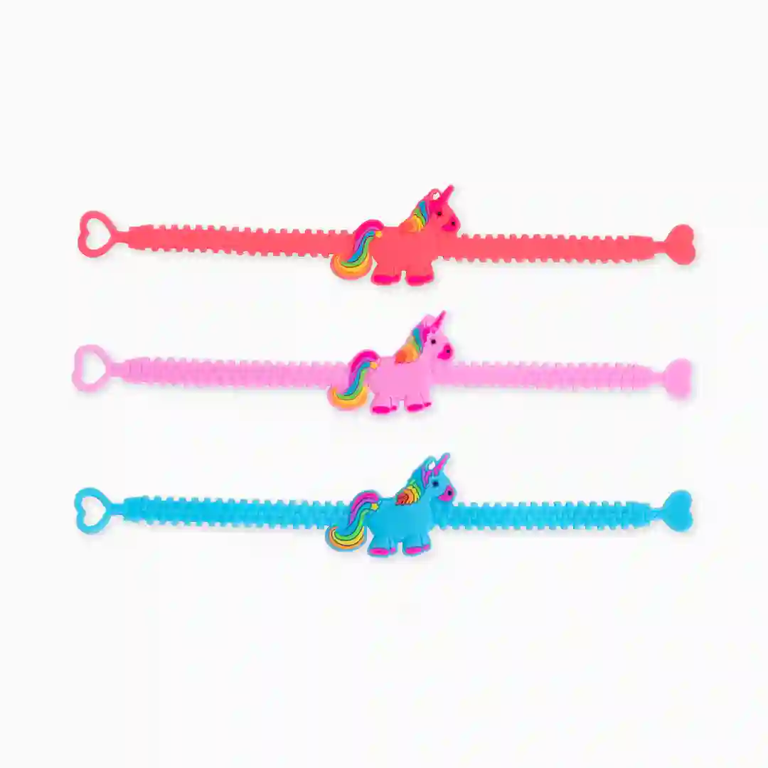 Pulseras unicornio - 3UD