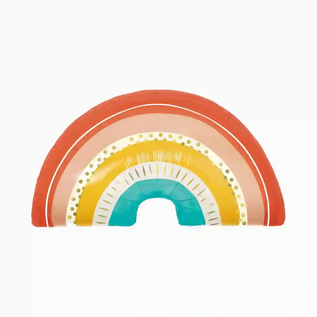 Globo arcoiris boho