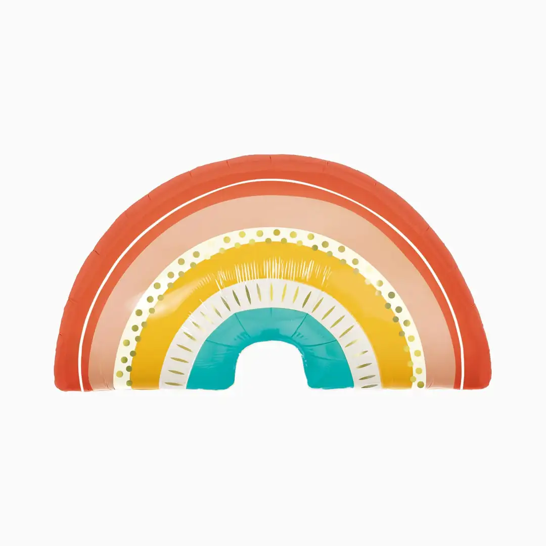 Globo arcoiris boho