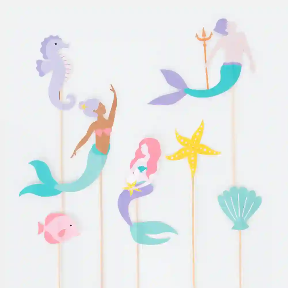 Topper Tarta Sirenas - 7UD
