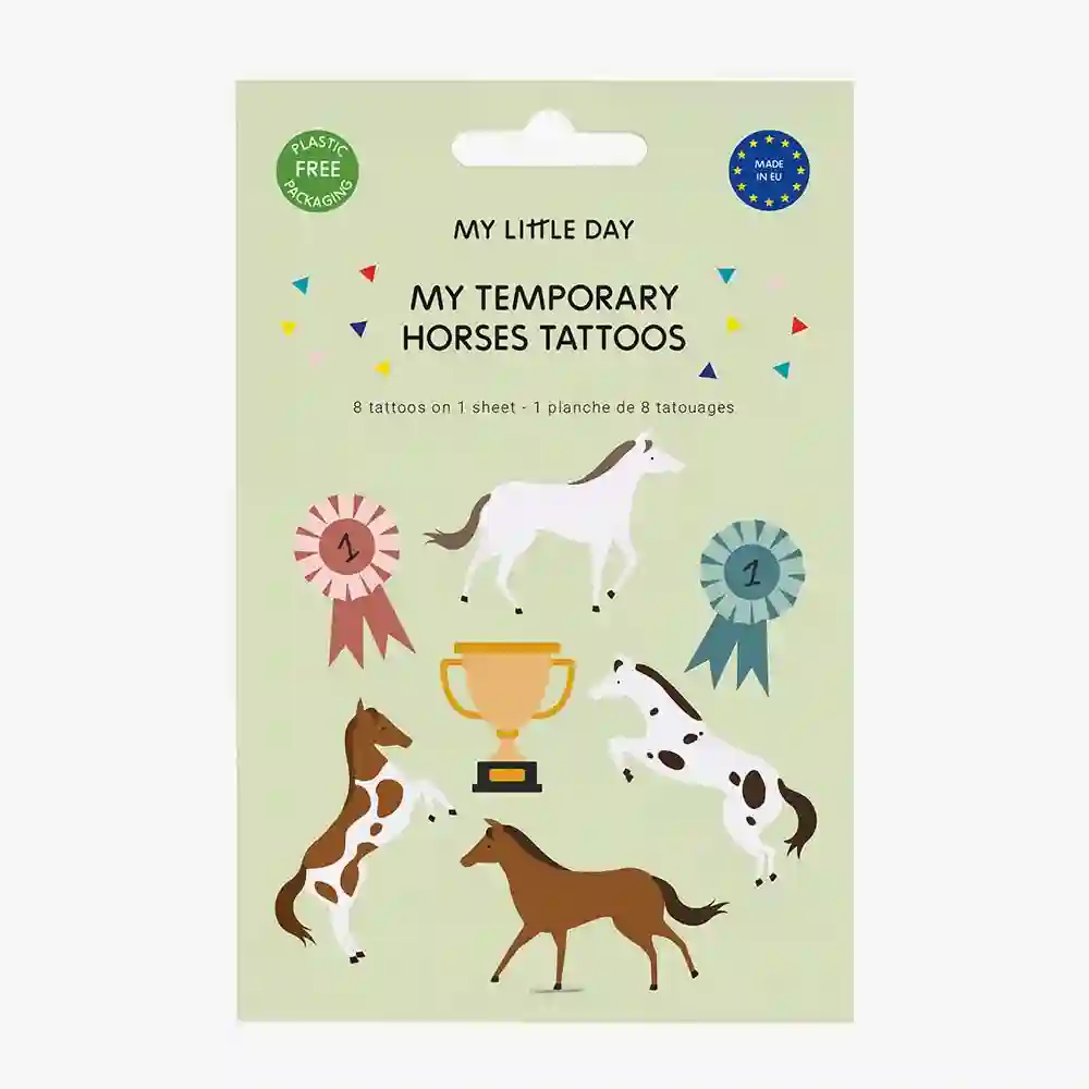 Tatuajes Caballos -8ud