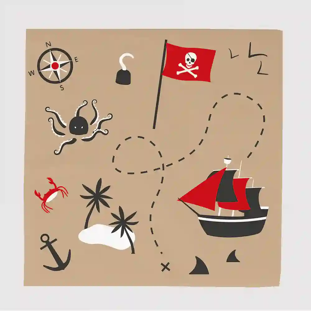 Piratas de Servilletas - 20UD