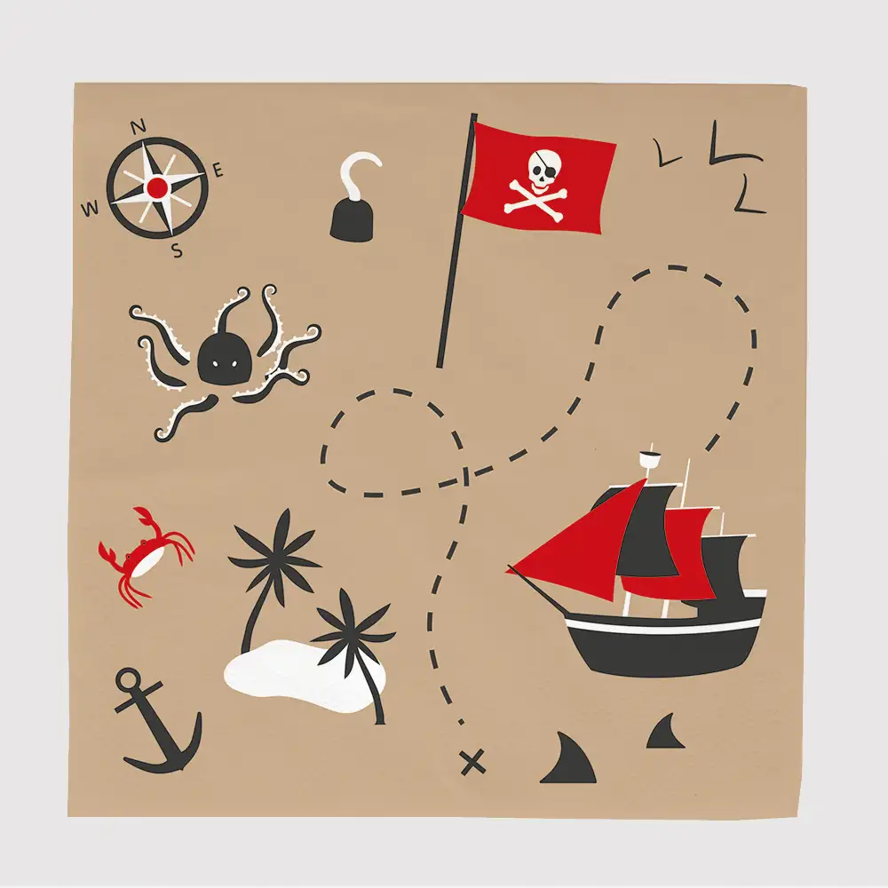 Piratas de Servilletas - 20UD
