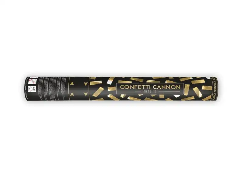 CAÑON CONFETTI ORO 40cm