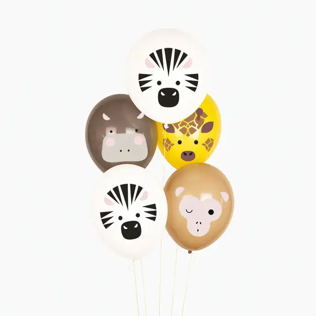 Globos Safari con helio - 5ud