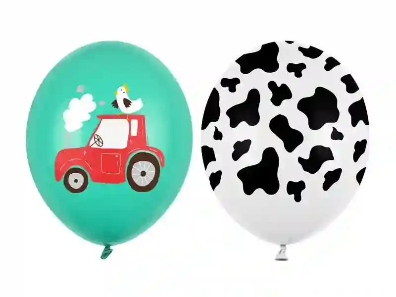 Globos Granja Con Helio - 5UD