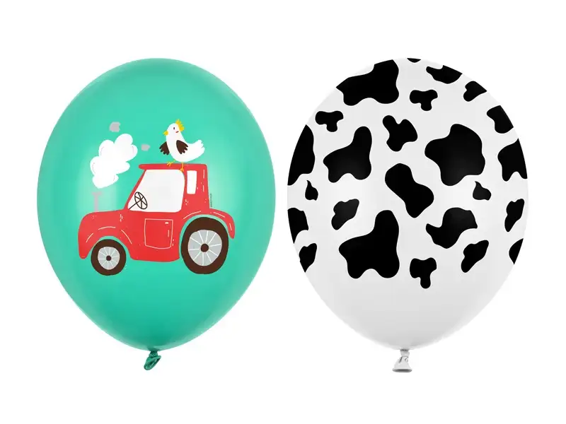 Globos Granja Con Helio - 5UD