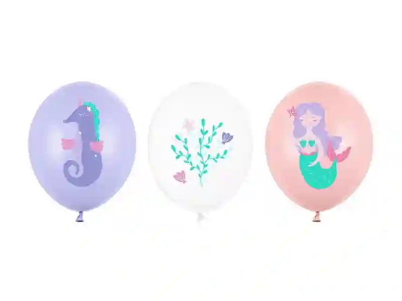 Globos Bajo el Mar Con Helio - 5UD