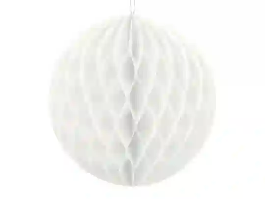 Bola Nido de Abeja Blanco