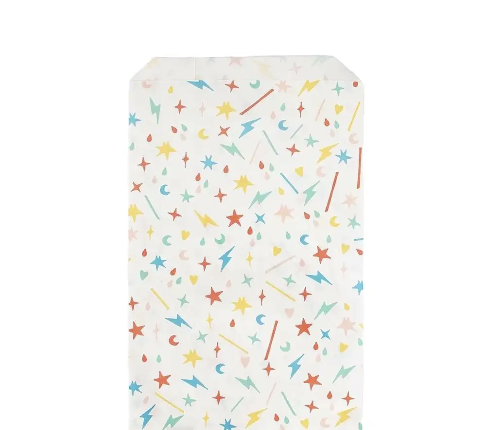 BOLSA PAPEL MULTICOLOR -10UD