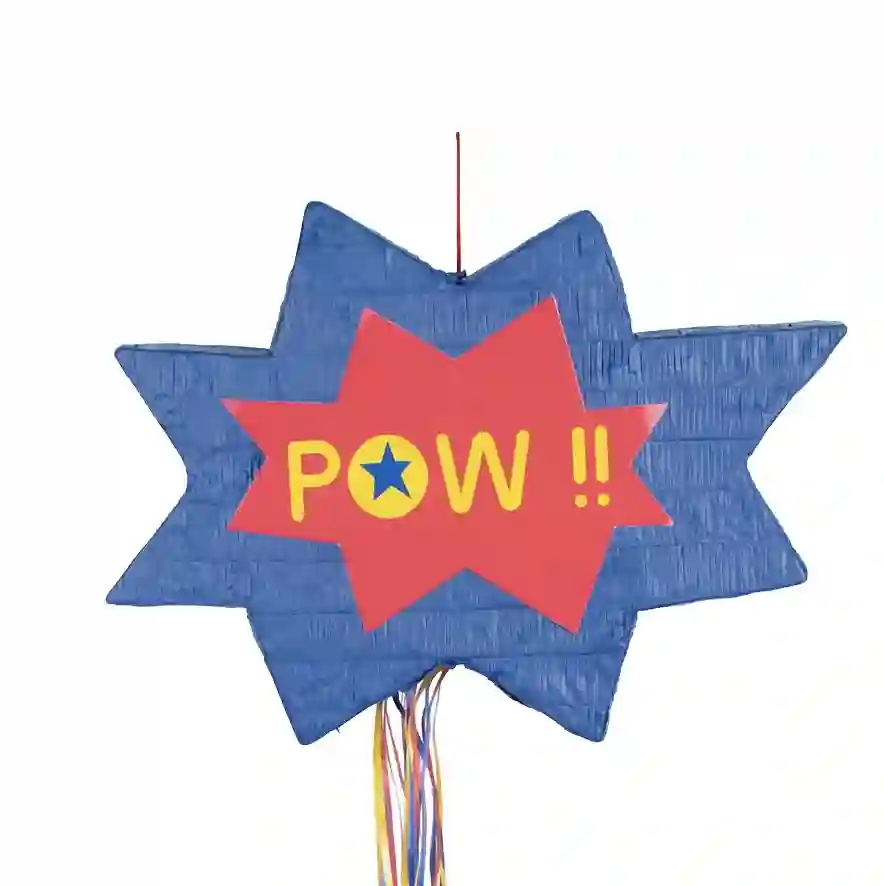 Superhéroe piñata