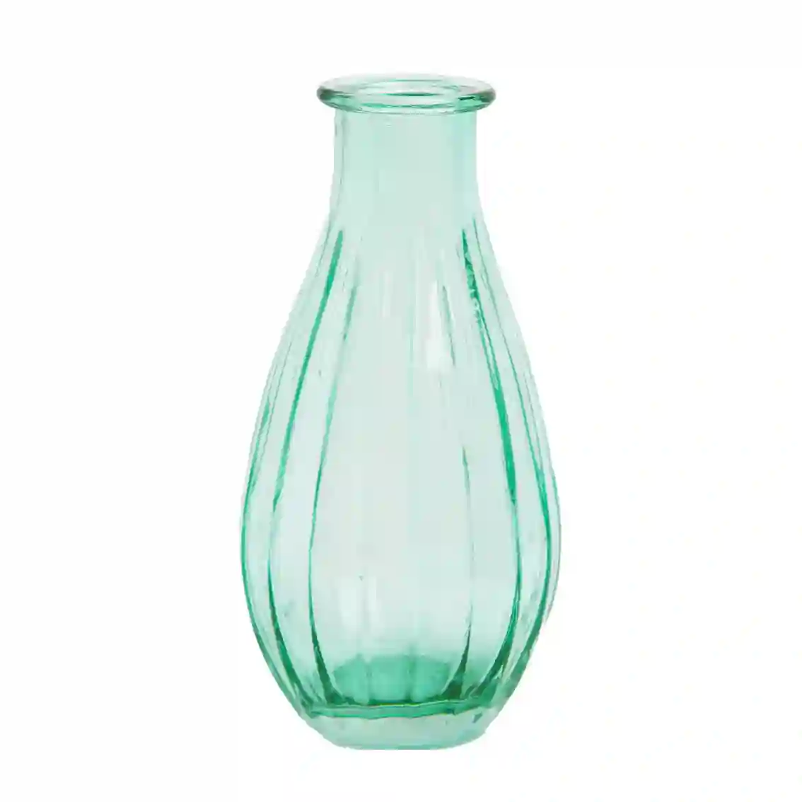 Mini Jarron Cristal Verde Menta