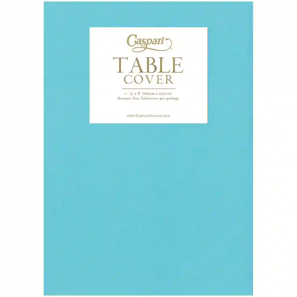 Mantel pámel lino azul