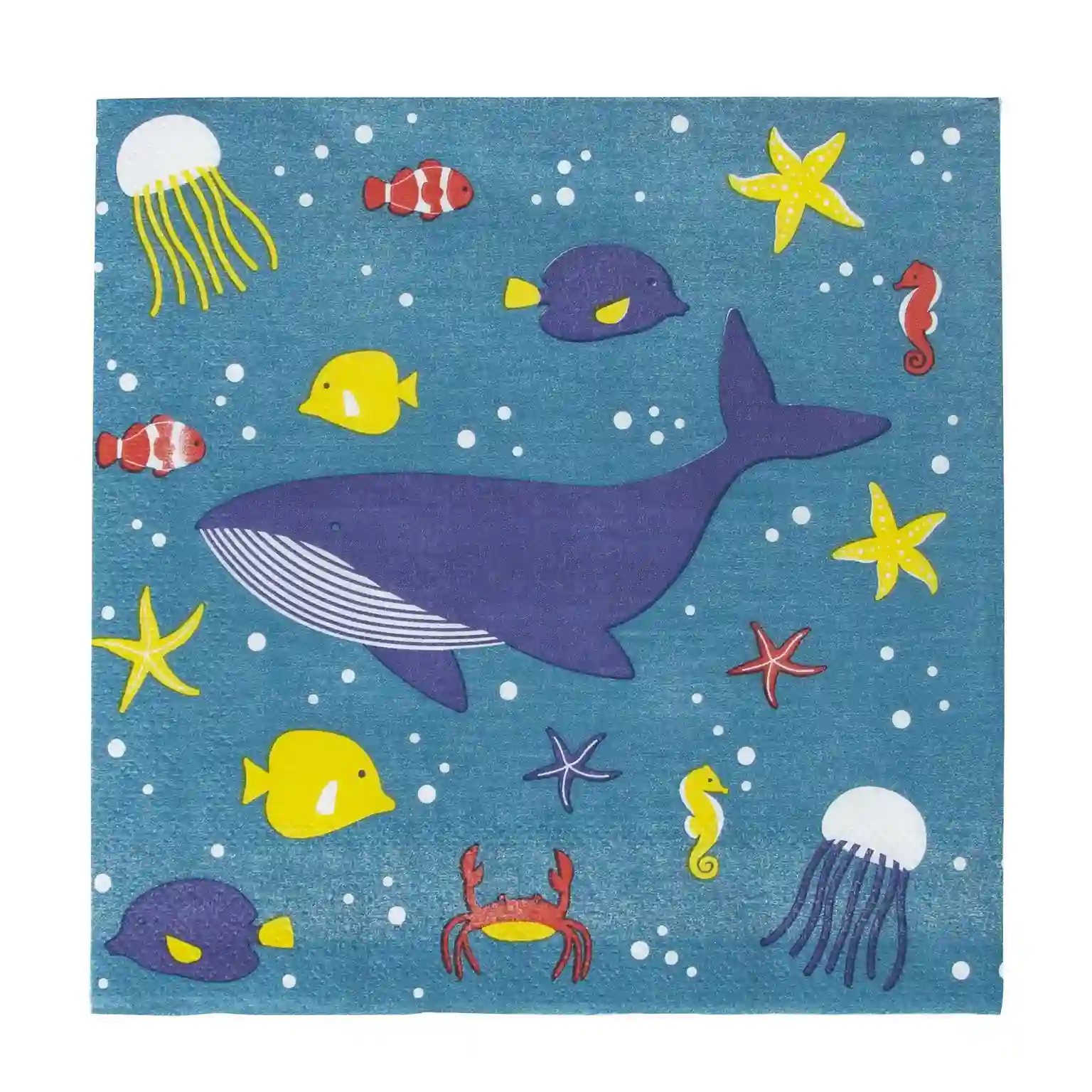 SERVILLETAS ANIMALES MAR - 20ud