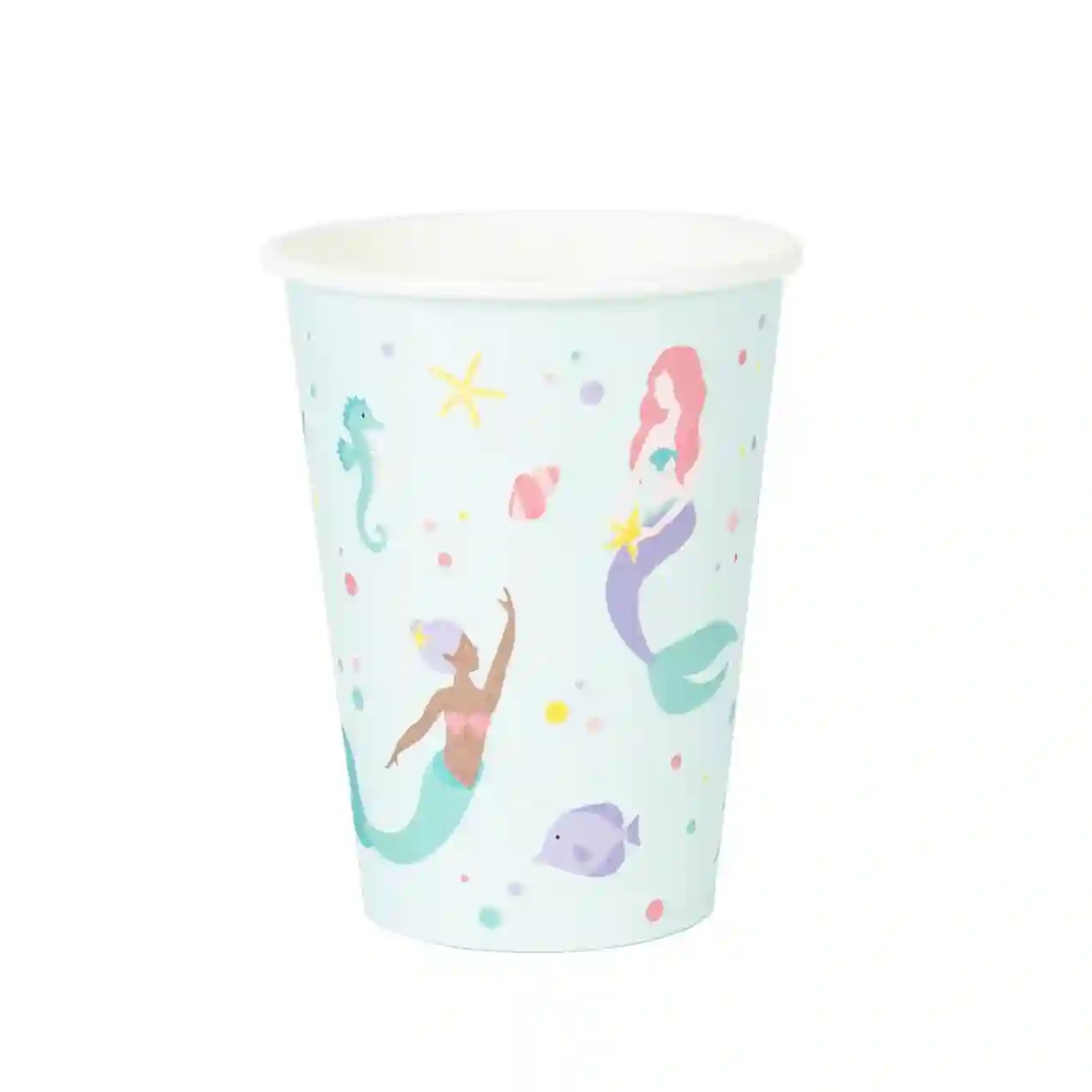 Vasos Sirena Pastel - 8ud