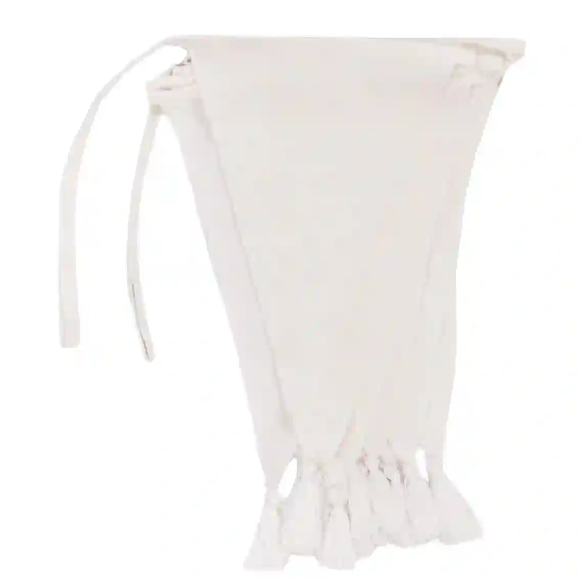 Banderín Tela Blanco