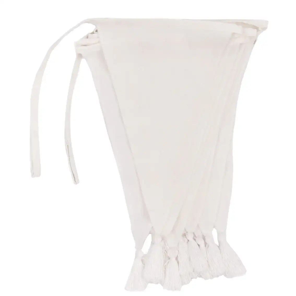 BANDERÍN TELA BLANCO