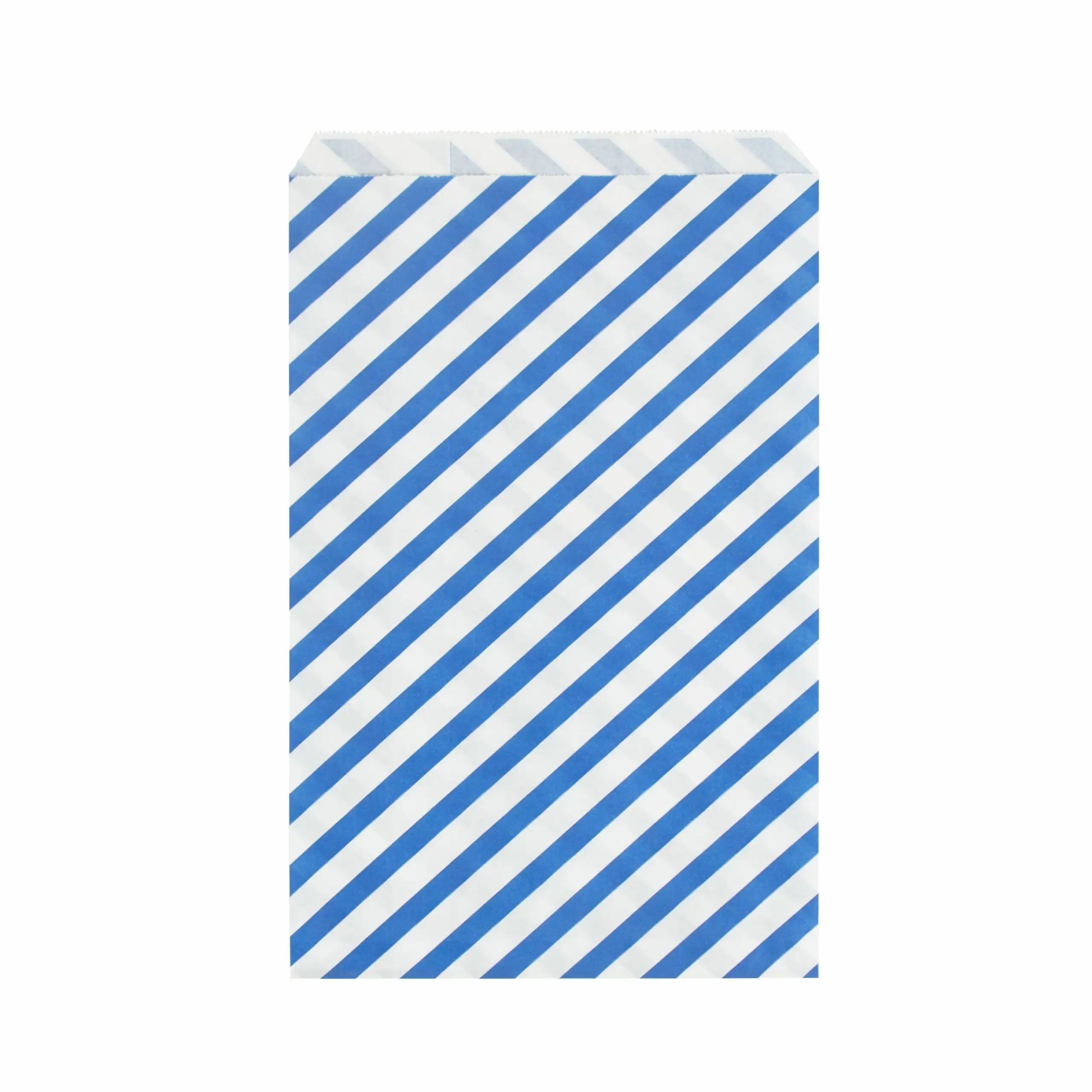 Bolsa Papel Rayas Azules - 10UD