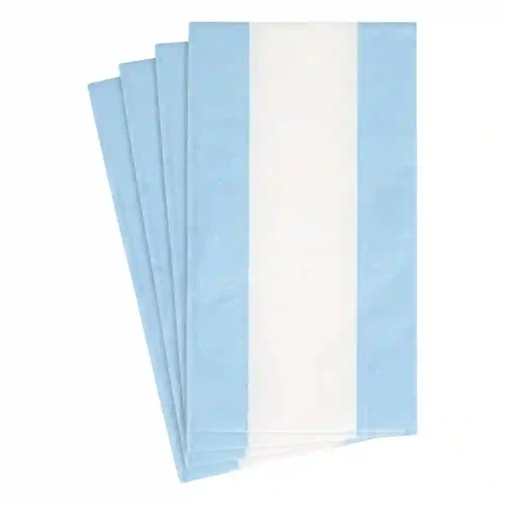 SERVILLETAS BUFFET RAYA AZUL CLARO - 15ud