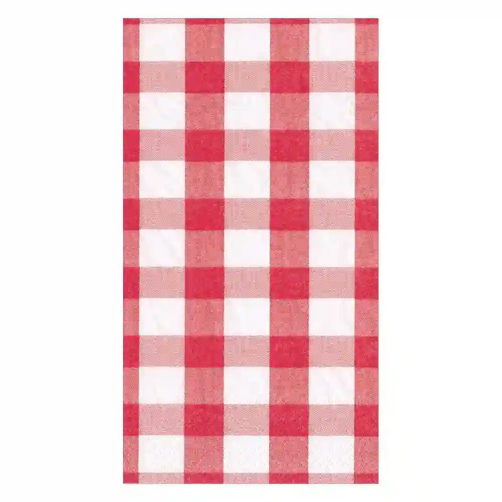 SERVILLETAS BUFFET VICHY ROJO - 15ud
