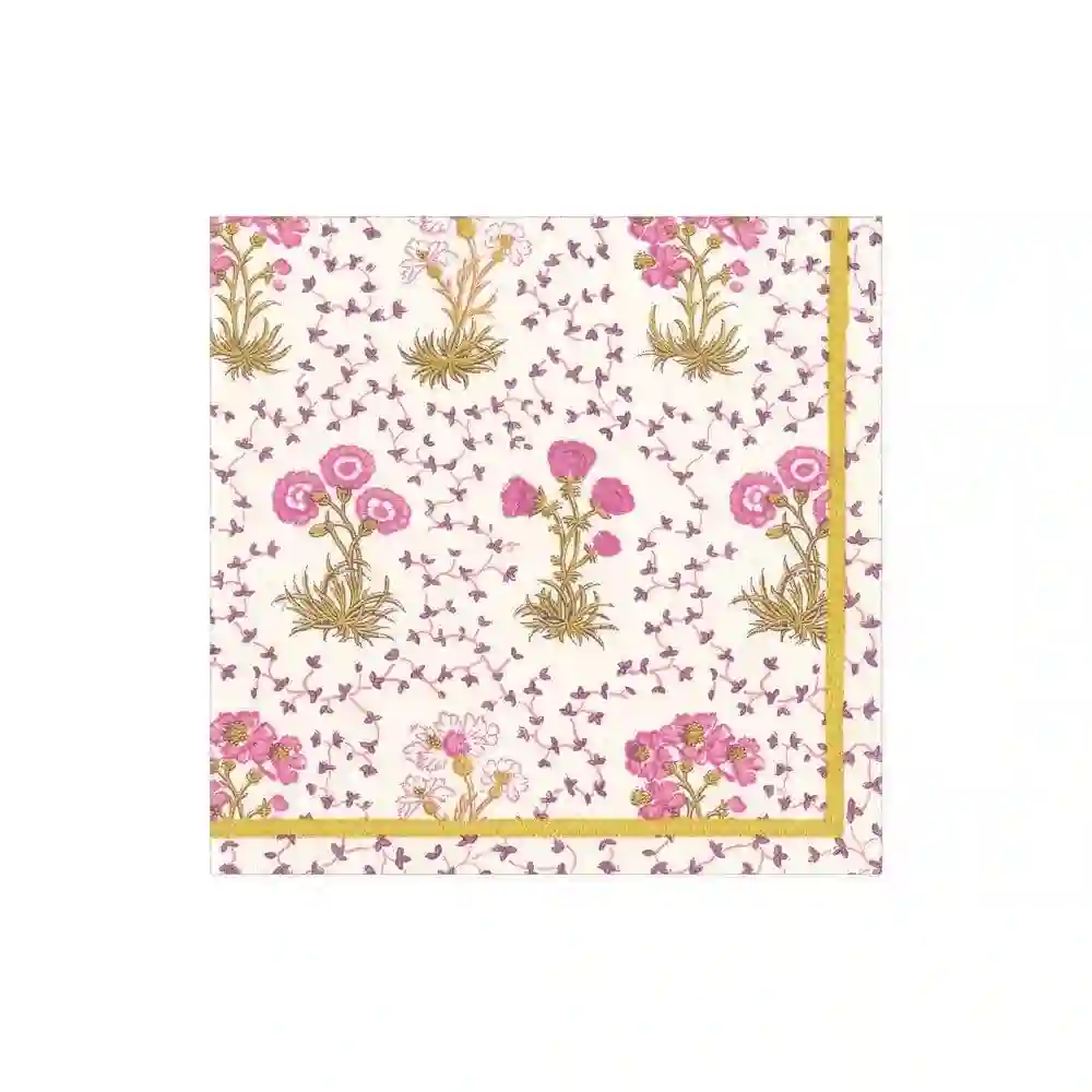 SERVILLETAS COCKTAIL SEMIS DE FLEURS ROSA- 20ud