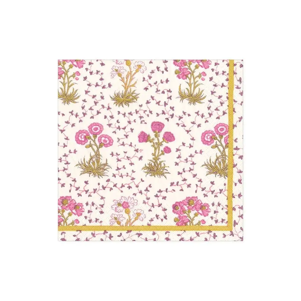 SERVILLETAS COCKTAIL SEMIS DE FLEURS ROSA- 20ud