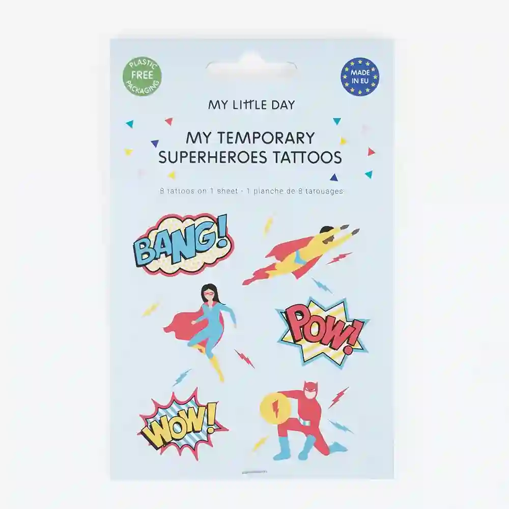 Superhéroes de tatuajes - 8UD