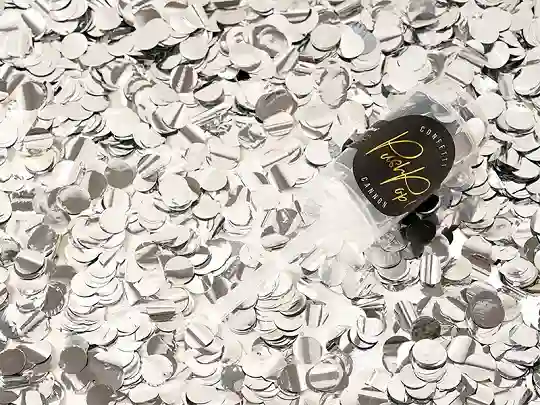 PUSH POP CONFETTI PLATA