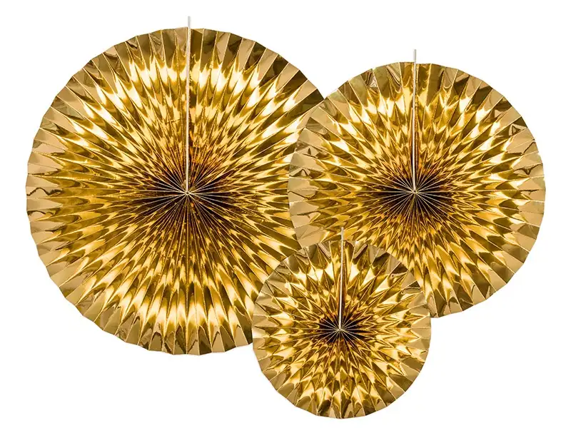 Abanicos ORO - 3UD