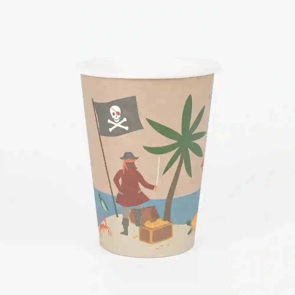 Piratas Vasos - 8UD