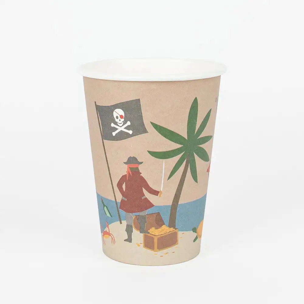 Piratas Vasos - 8UD