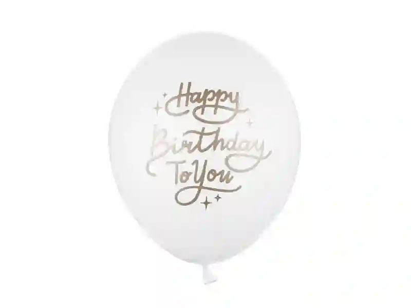 Globos Happy Birthday to you oro - 5ud