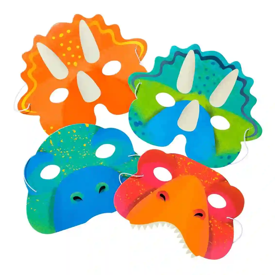 Máscaras Dino - 8ud