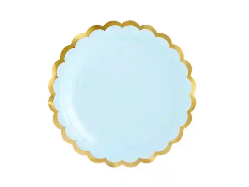 Platón Azul Claro - 6UD