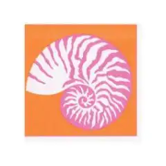 Servilletas Cóctel Caracola - 20uds