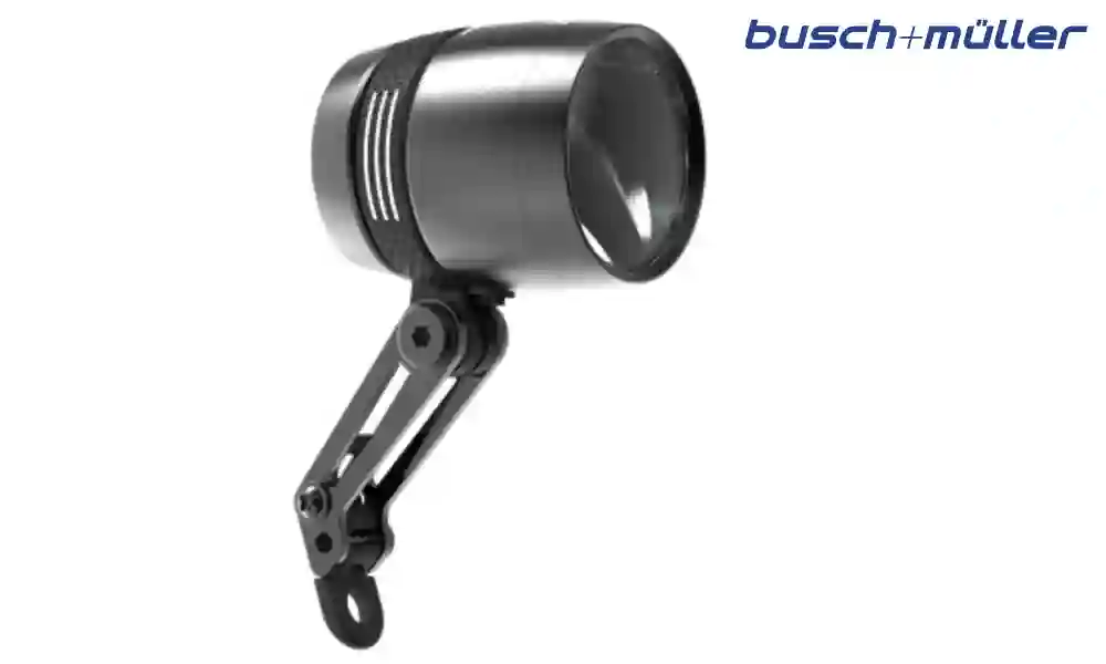 Faro de led a dinamo de buje IQ-X, color negro