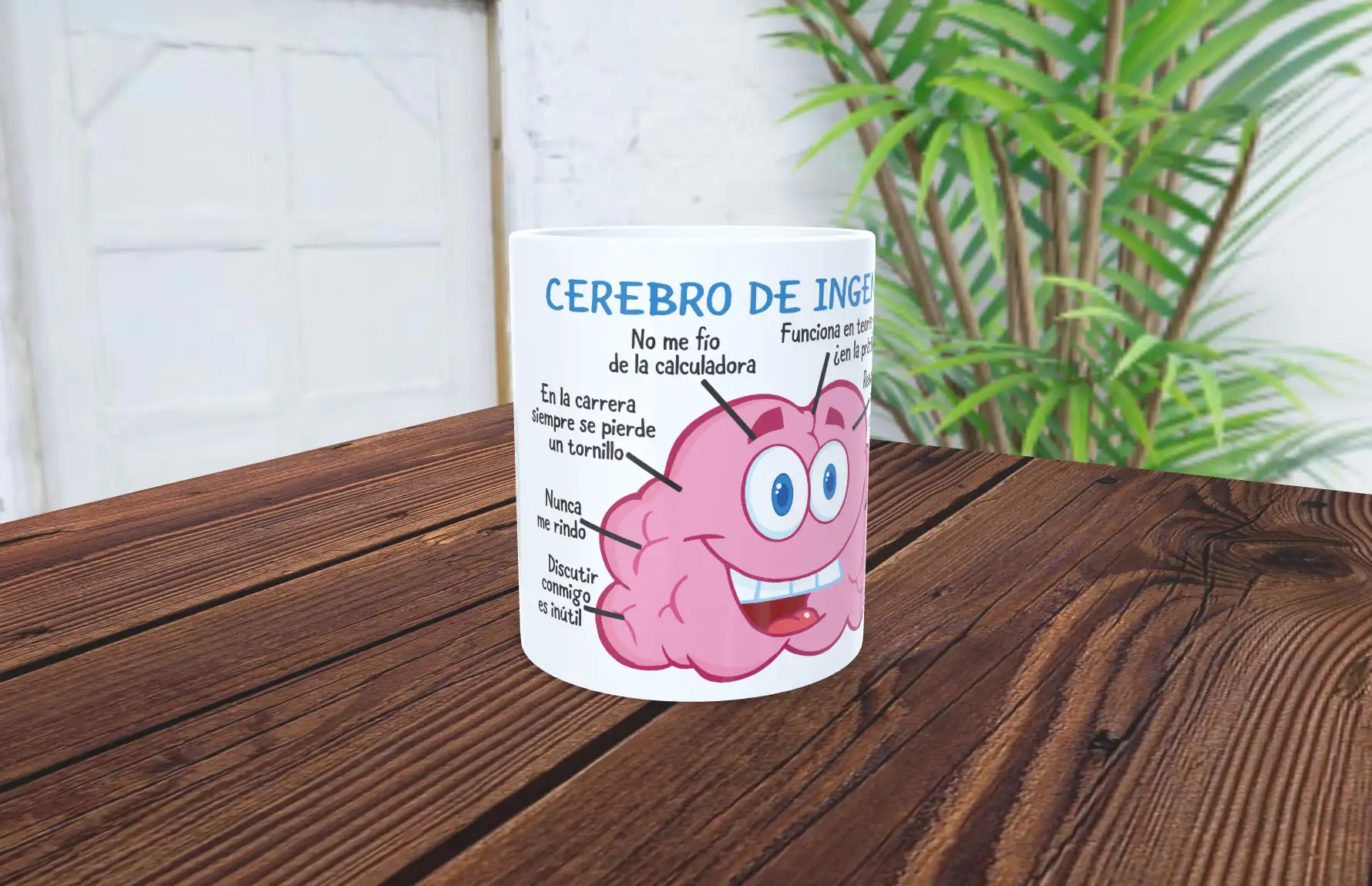 TAZA CEREBRO DE INGENIERO - Imagen 2