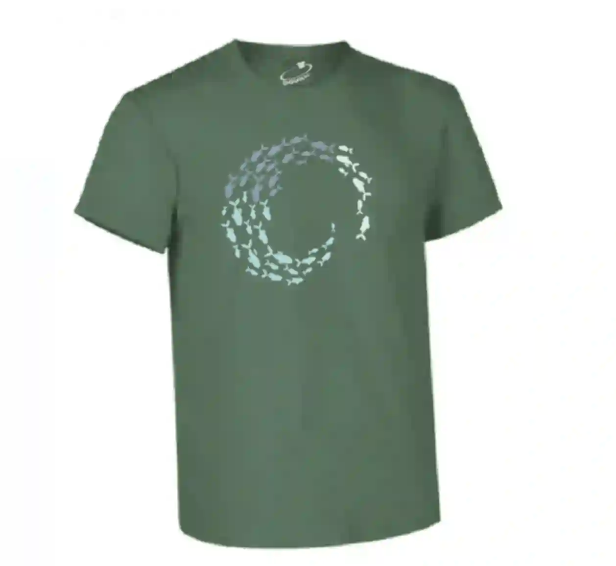 Fish circle t -shirt